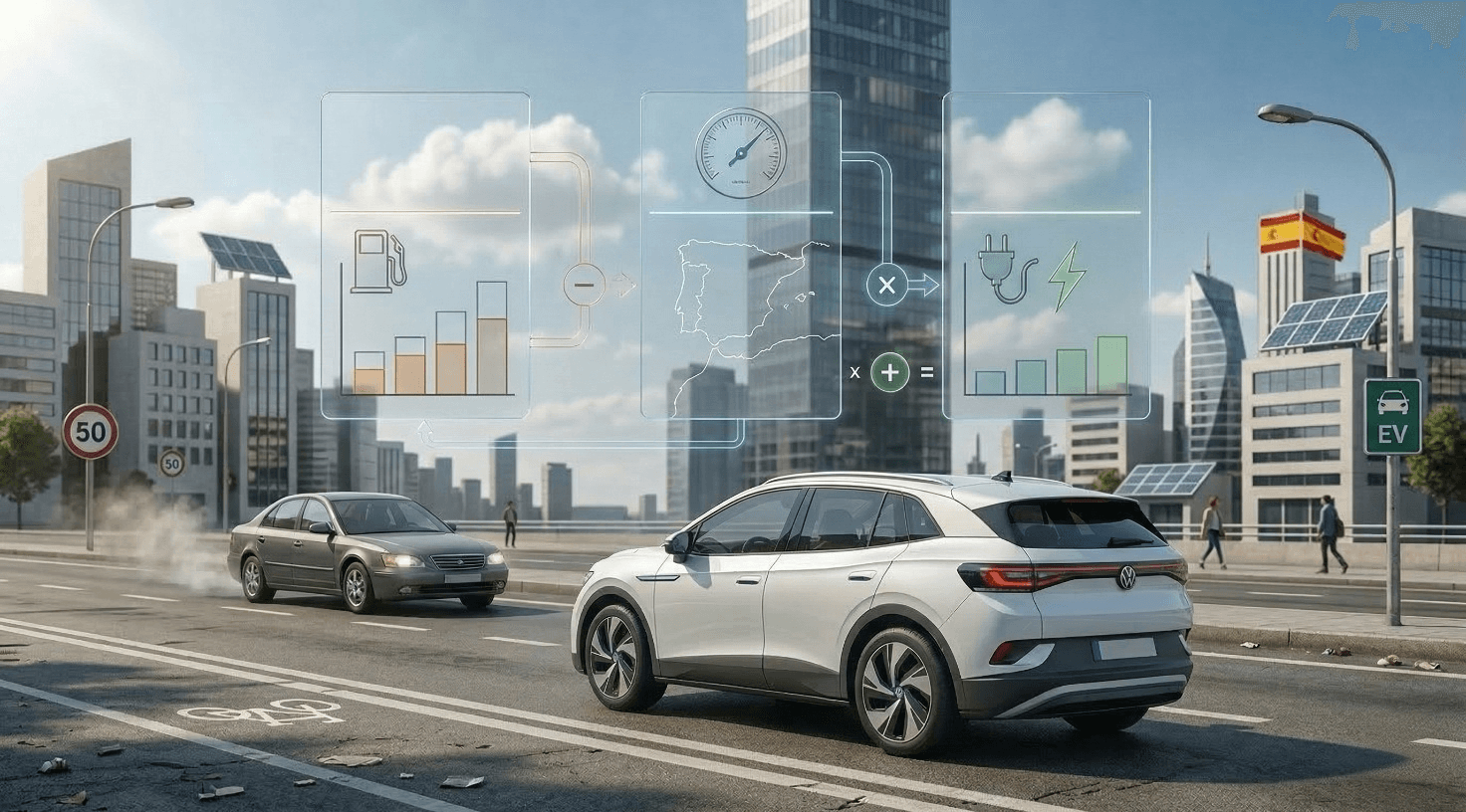 Cómo se calcula el CAE de un coche eléctrico en 2026